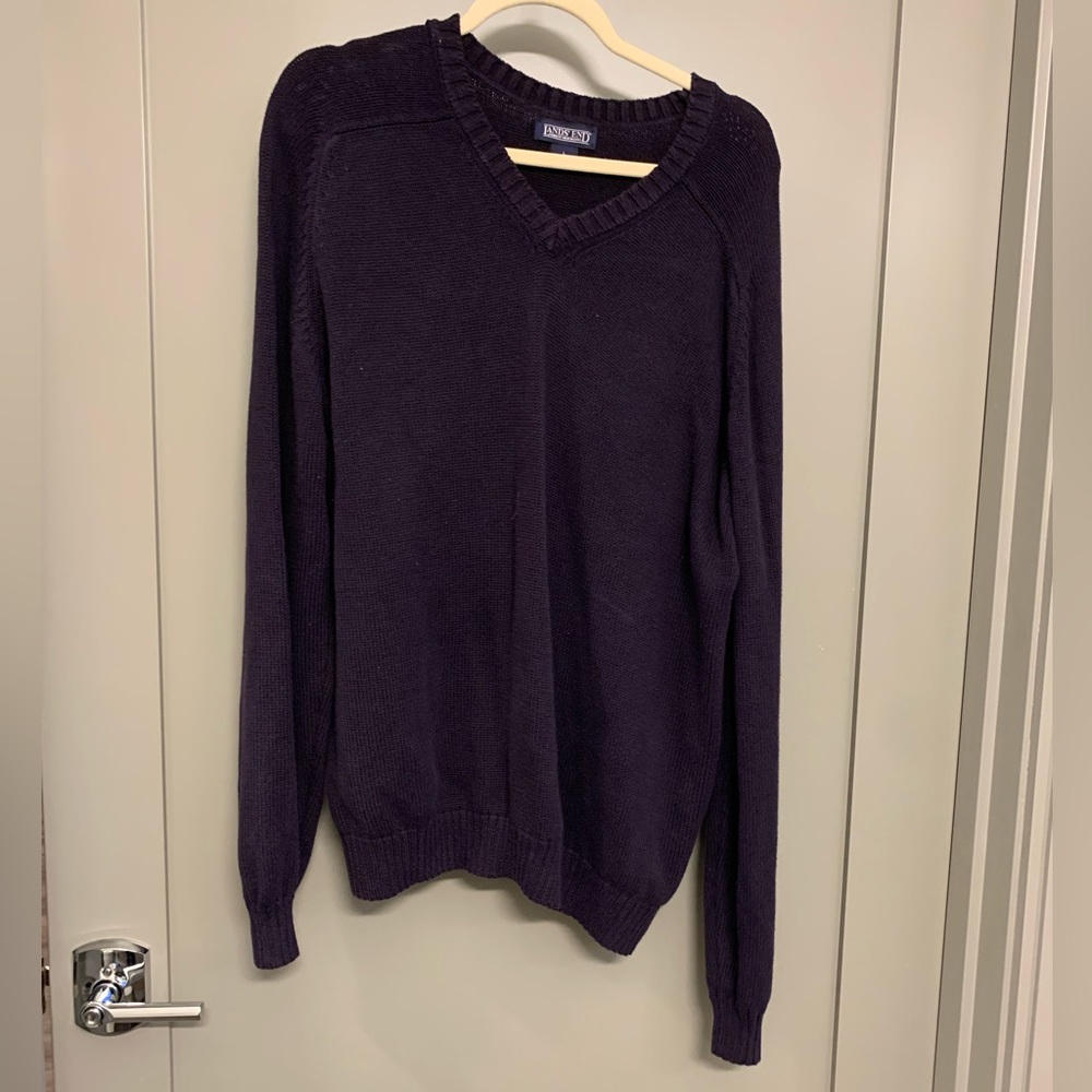 Large Lands’ End sweater